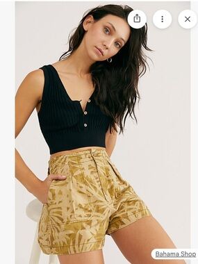 Free people Saturday morning crop
